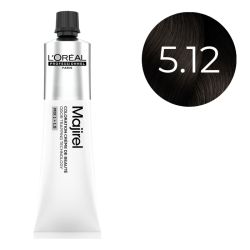 Coloration Majirel Châtain Clair Cendré Irisé 5.12 L'Oréal Professionnel 60ml