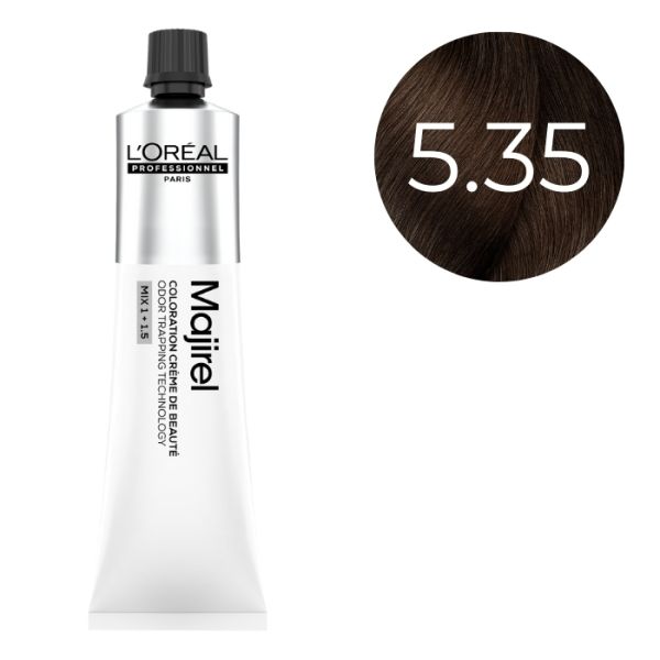 Coloration Majirel Châtain Clair Doré Acajou 5.35 L'Oréal Professionnel 60ml Coloration Majirel Châtain Clair Doré Acajou 5.35 L'Oréal Professionnel 60ml