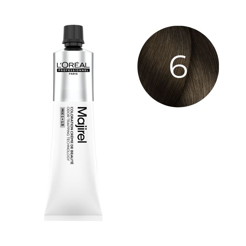 Coloration Majirel Fondamentale Blond Foncé 6 L'Oréal Professionnel 60ml