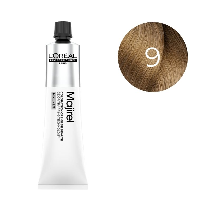 Coloration Majirel Fondamentale Blond Très Clair 9 L'Oréal Professionnel 60ml