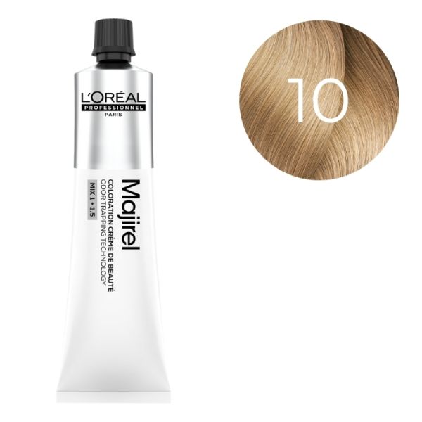 Coloration Majirel Fondamentale Blond Très Très Clair 10 L'Oréal Professionnel 60ml Coloration Majirel Fondamentale Blond Très Très Clair 10 L'Oréal Professionnel 60ml