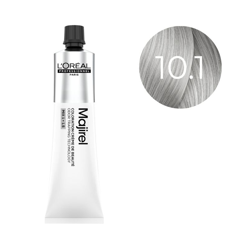 Coloration Majirel Blond Très Très Clair Cendré 10.1 L'Oréal Professionnel 60ml