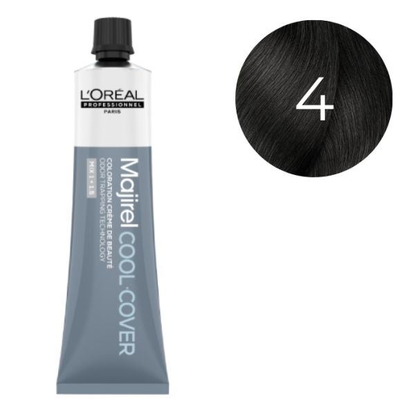 Coloration Majirel Cool Cover Chatain 4 L'Oréal Professionnel 60ml Coloration Majirel Cool Cover Chatain 4 L'Oréal Professionnel 60ml