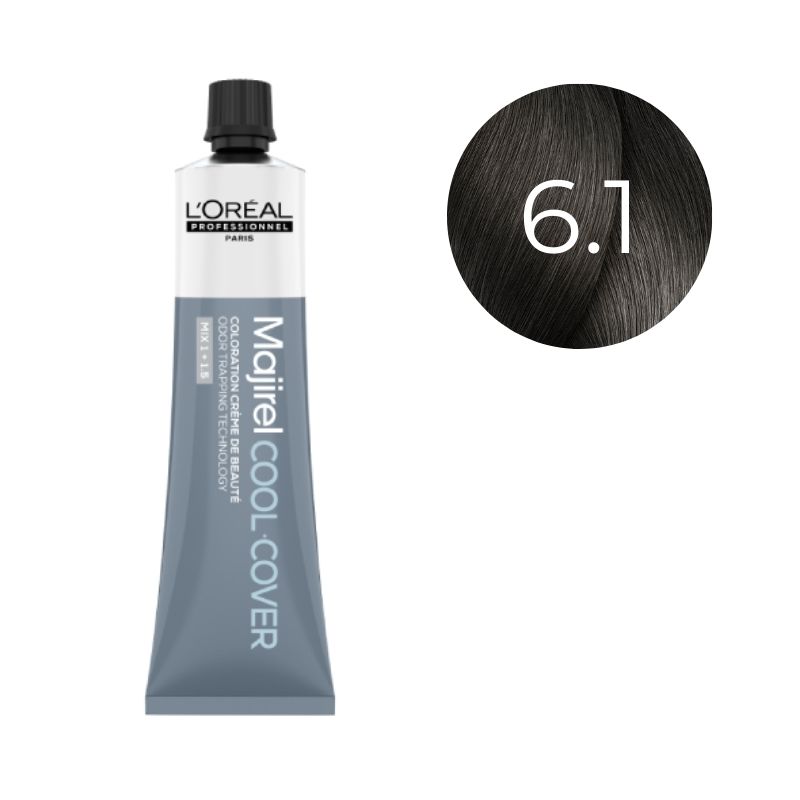 Coloration Majirel Cool Cover Blond Foncé Cendré 6.1 L'Oréal Professionnel 60ml