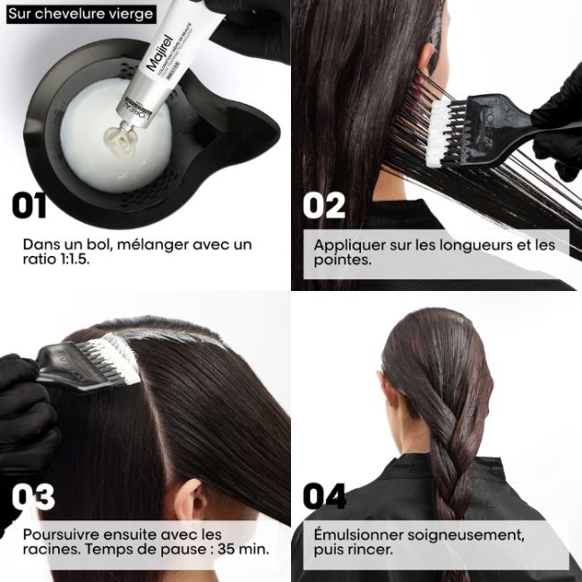 Coloración Majirel Castaño Claro Ceniza Iridiscente 5.12 L'Oréal Professionnel 60ml