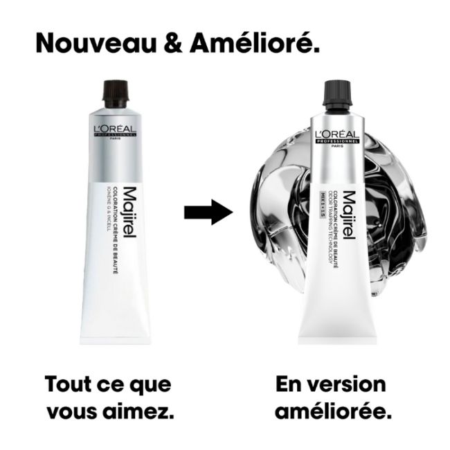Coloration Majirel Blond Cendré Profond 7.11 L'Oréal Professionnel 60ml