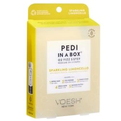 Soin des pieds 5 étapes Pedi in a box O2 Fizz Sparkling Limoncello Voesh