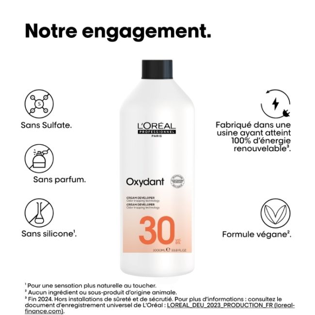 Oxydant Crème 30V Majirel L'Oréal Professionnel 1l
