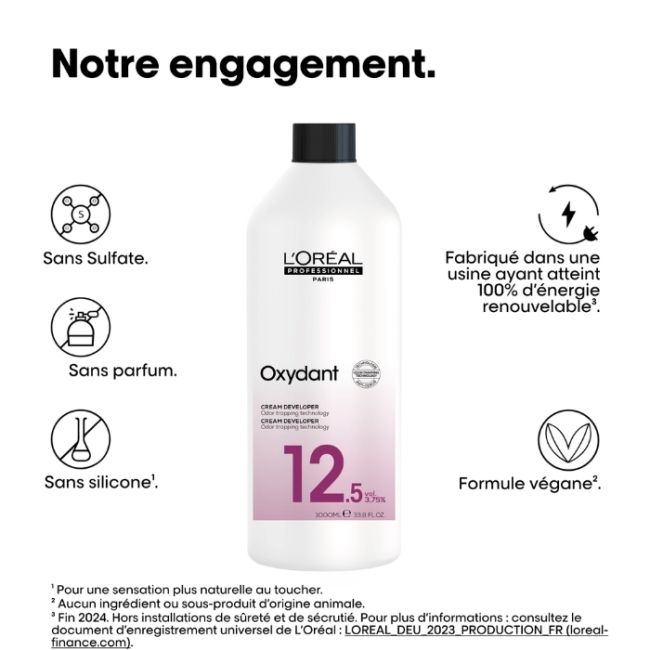 Oxydant Crème 12.5V Majirel L'Oréal Professionnel 1l