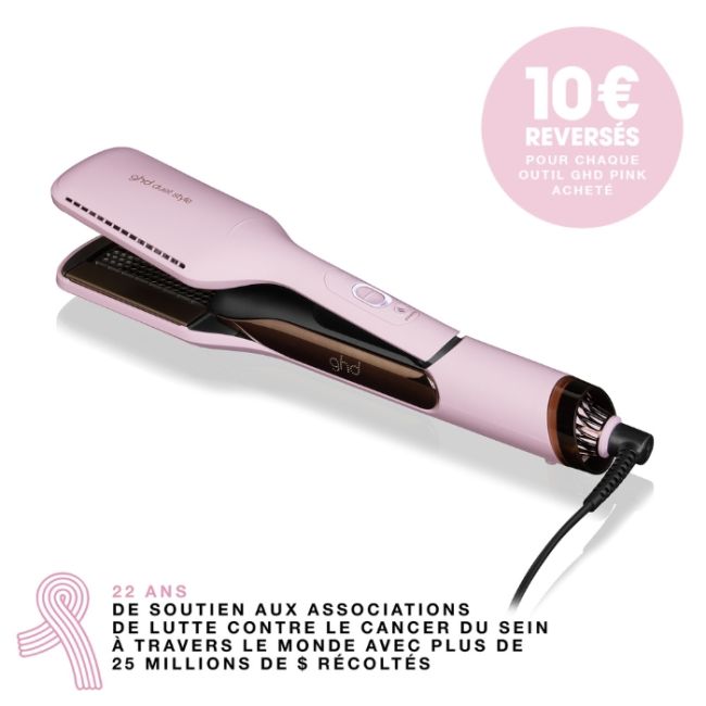 Lisseur séchant ghd Duet Style 2-en-1 Pink Collection 2025