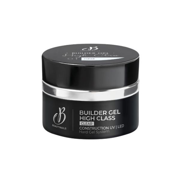 Gel de construction High Class clear BeautyNails 15G Gel de construction High Class clear BeautyNails 15G