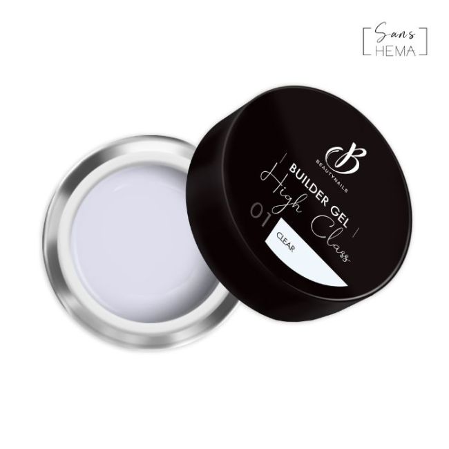 Gel de construction High Class clear BeautyNails 15G