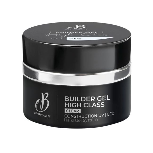 Gel de construction High Class clear BeautyNails 50G