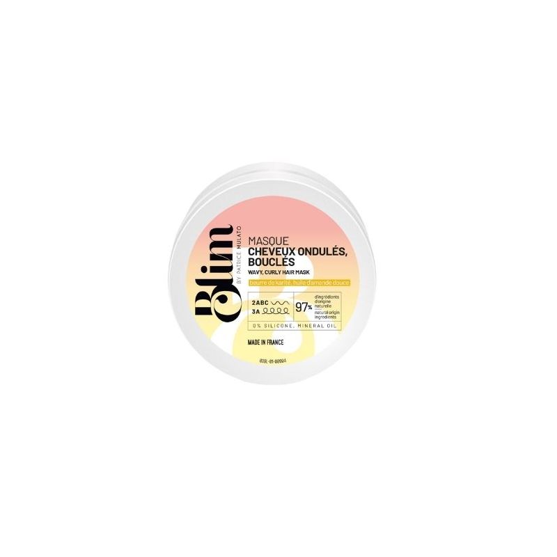 Masque cheveux ondulés bouclés Blim 50ML