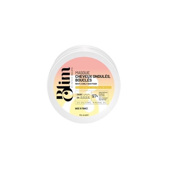 Masque cheveux ondulés bouclés Blim 50ML Masque cheveux ondulés bouclés Blim 50ML