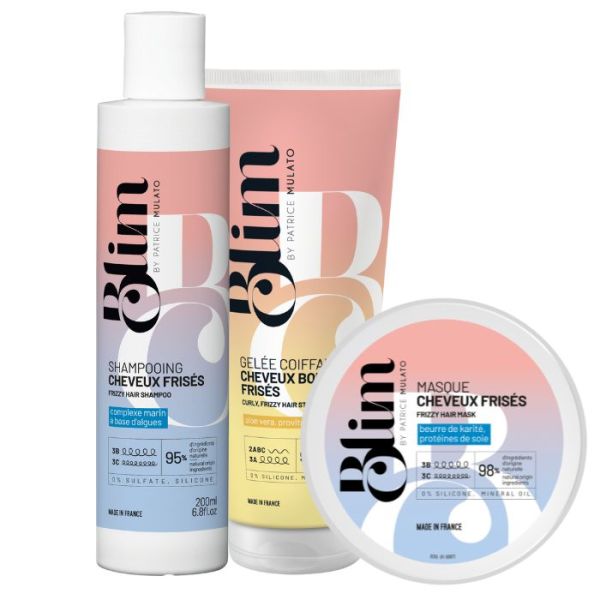Routine cheveux frisés Blim Routine cheveux frisés Blim