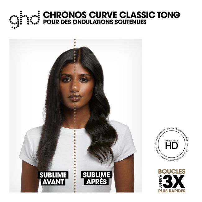 Boucleur ghd chronos curve classic tong