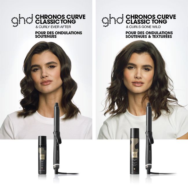 Boucleur ghd chronos curve classic tong