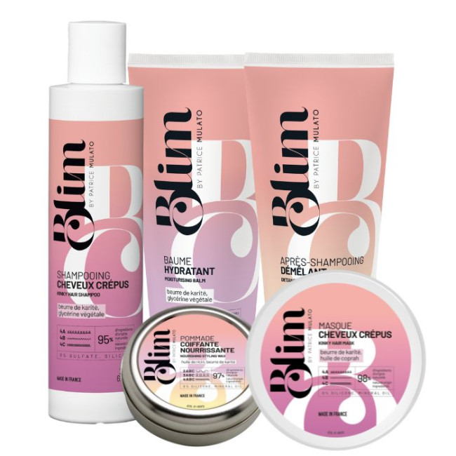 Routine complète cheveux crépus Blim