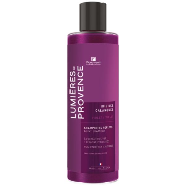 Shampooing repigmentant Violet Iris des Calanques Lumière de Provence Fauvert Professionnel 250ml Shampooing repigmentant Violet Iris des Calanques Lumière de Provence Fauvert Professionnel 250ml