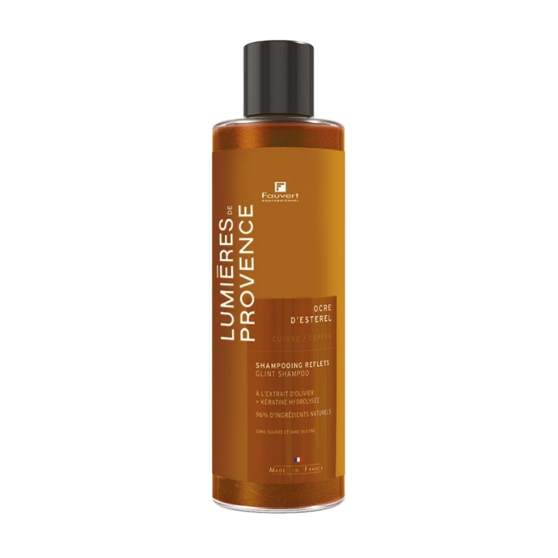 Shampooing repigmentant Cuivré Ocre D'Estérel Lumière de Provence Fauvert Professionnel 250ml