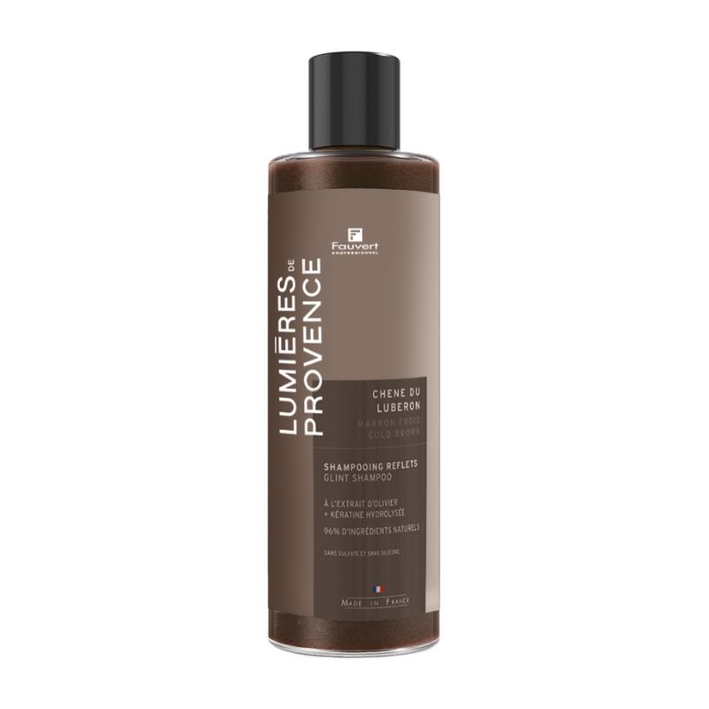Shampooing repigmentant Marron Froid Chêne du Luberon Lumière de Provence Fauvert Professionnel 250ml