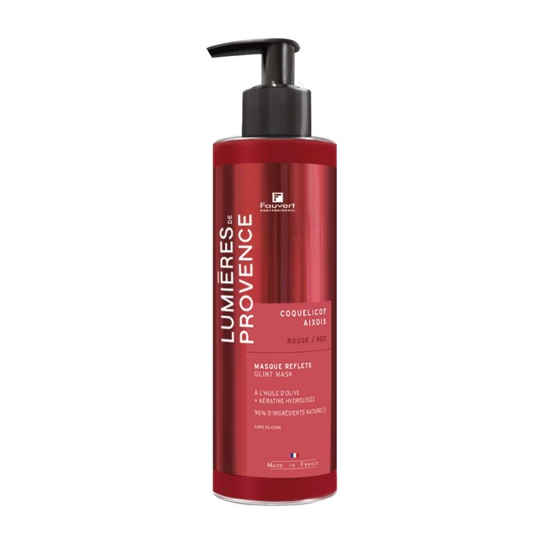 Masque repigmentant Rouge Coquelicot Aixois Lumière de Provence Fauvert Professionnel 250ml