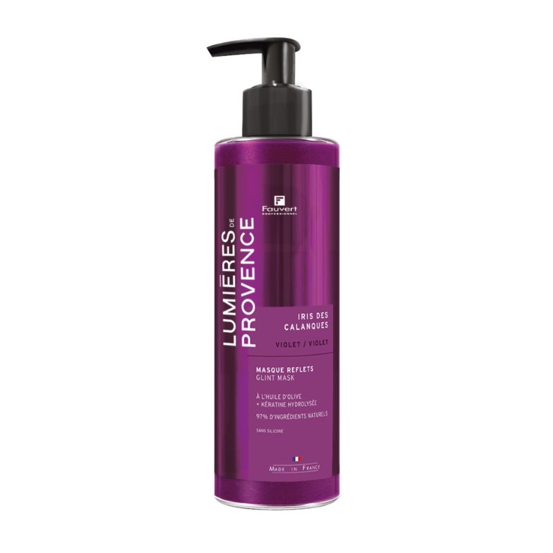 Masque repigmentant Violet Iris des Calanques Lumière de Provence Fauvert Professionnel 250ml
