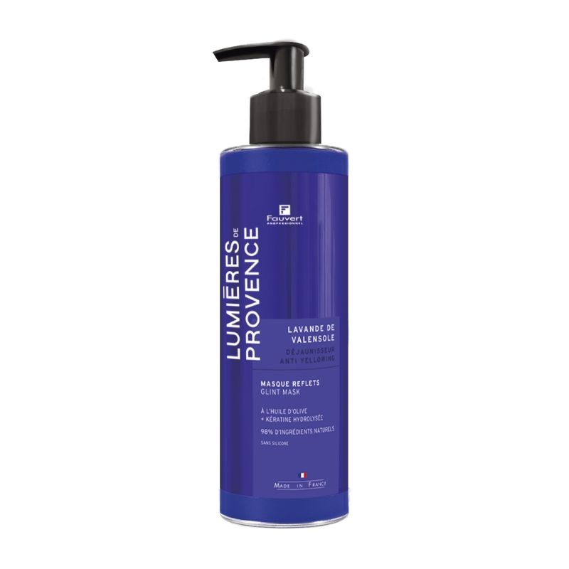 Masque repigmentant Déjaunisseur Lavande de Valensole Lumière de Provence Fauvert Professionnel 250ml