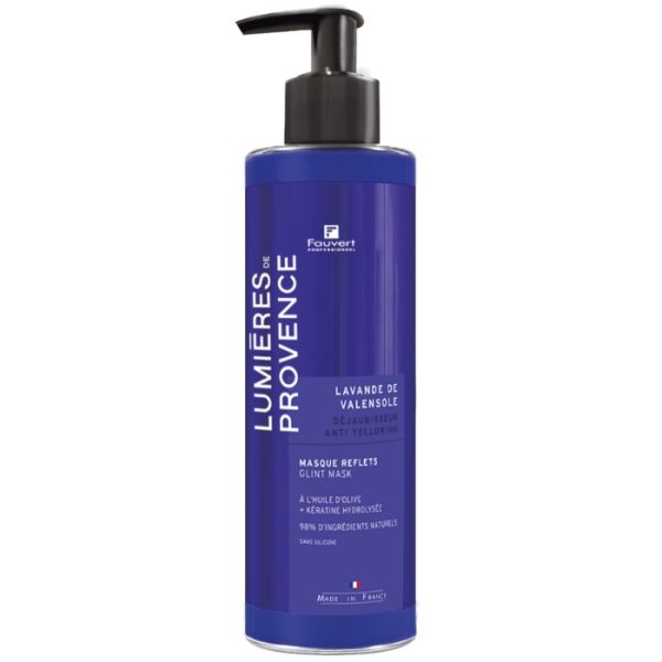 Masque repigmentant Déjaunisseur Lavande de Valensole Lumière de Provence Fauvert Professionnel 250ml Masque repigmentant Déjaunisseur Lavande de Valensole Lumière de Provence Fauvert Professionnel 250ml