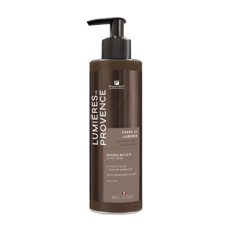 Masque repigmentant Marron Froid Chêne du Luberon Lumière de Provence Fauvert Professionnel 250ml