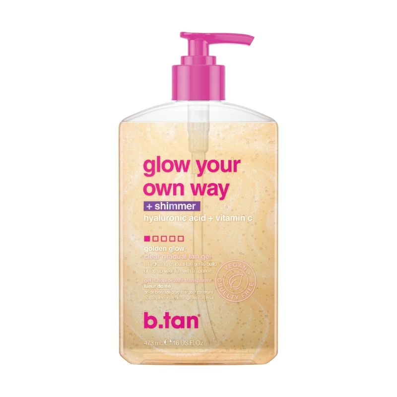 Gel autobronzant graduel Irisé Glow Your Own Way Shimmer B.tan 437ml