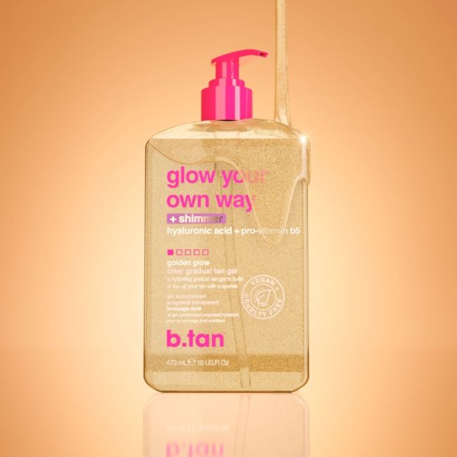 Gel autobronzant graduel Irisé Glow Your Own Way Shimmer B.tan 437ml