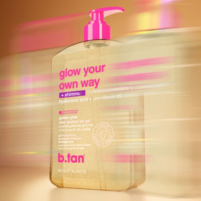 Gel autobronzant graduel Irisé Glow Your Own Way Shimmer B.tan 437ml