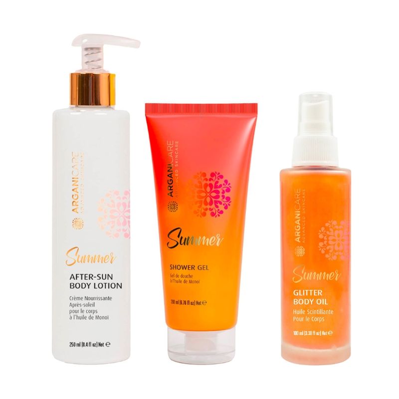 Trio soins corps après-soleil Summer Arganicare