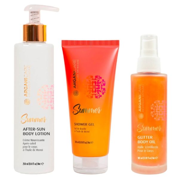 Trio soins corps après-soleil Summer Arganicare Trio soins corps après-soleil Summer Arganicare