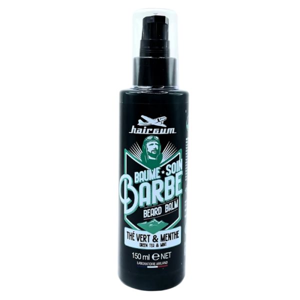 Baume barbe thé vert et menthe Hairgum 150ml Baume barbe thé vert et menthe Hairgum 150ml