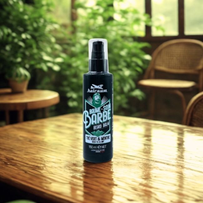 Baume barbe thé vert et menthe Hairgum 150ml