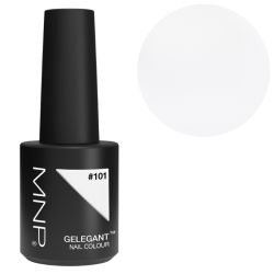 Professional semi-permanent nail polish Gelegant Expert Line 101 White MNP 8ml