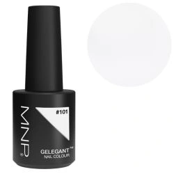Professionele semi-permanente nagellak Gelegant Expert Line 101 Wit MNP 8ml
