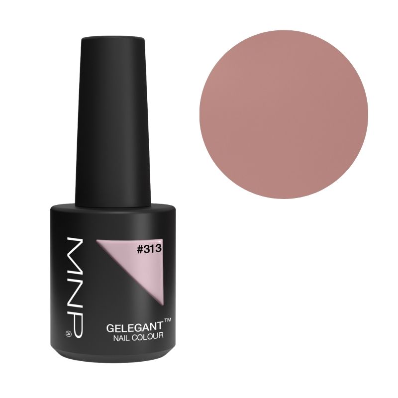 Professional semi-permanent nail polish Gelegant Expert Line 313 Caramel Macchiato MNP 8ml