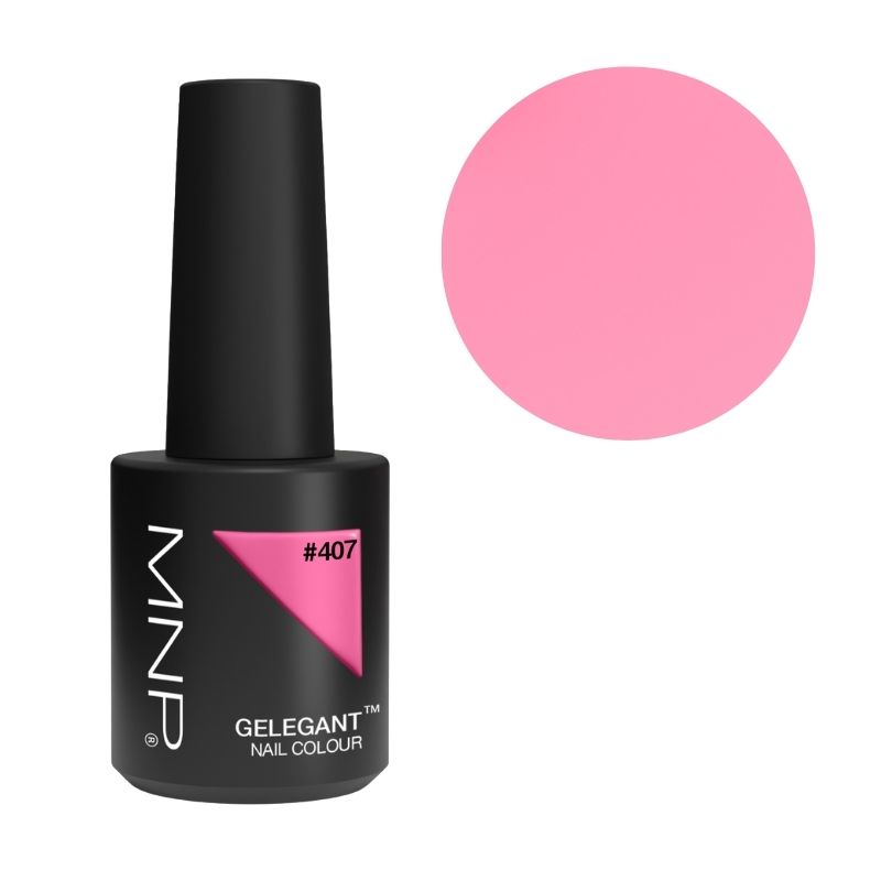Vernis semipermanente profesional Gelegant Expert Line 407 Bubble Gum MNP 8ml