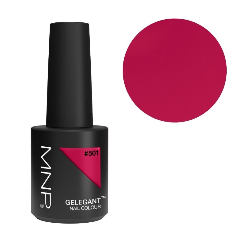 Professional semi-permanent nail polish Gelegant Expert Line 501 Raspberry MNP 8ml