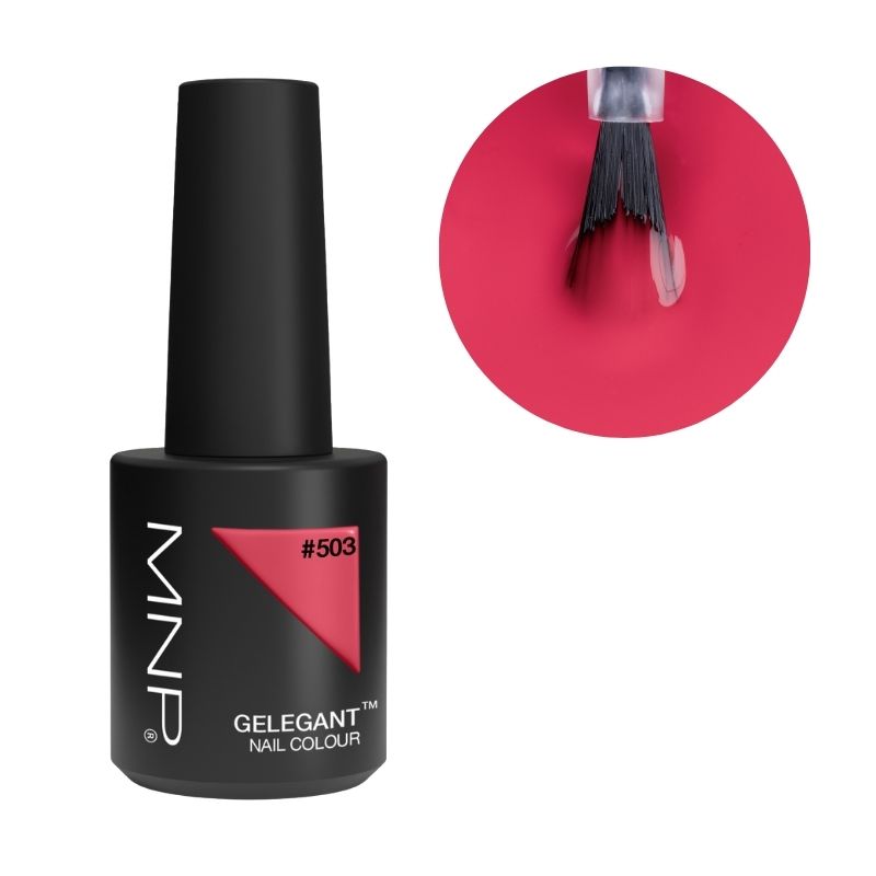 Professional semi-permanent nail polish Gelegant Expert Line 503 Gerber Daisy MNP 8ml