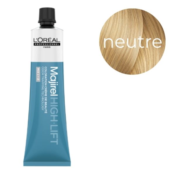 Coloration Majirel High Lift Neutre L'Oréal Professionnel 60ml Coloration Majirel High Lift Neutre L'Oréal Professionnel 60ml