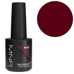 Professional semi-permanent nail polish Gelegant Expert Line 615 Red Black MNP 8ml