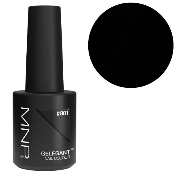 Verniz semipermanente profesional Gelegant Expert Line 801 Black Out MNP 8ml Verniz semipermanente profesional Gelegant Expert Line 801 Black Out MNP 8ml