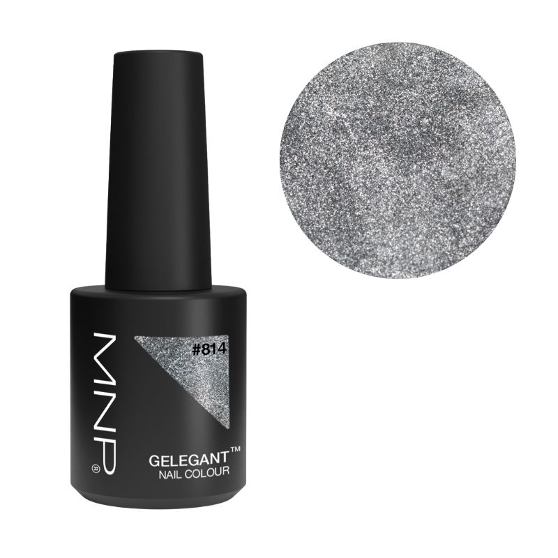 Vernis semi permanent professionnel Gelegant Expert Line 814 Silver MNP 8ml