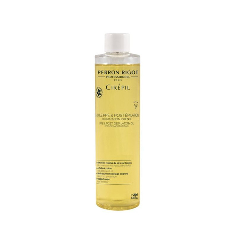 Huile pré & post épilation parfumée Cirépil Perron Rigot 250ML