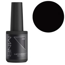 Vernice semi-permanente facile da rimuovere Lacqwear 22 Black Out Smart Line MNP 10ml